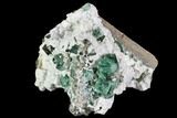 Fluorite & Calcite Crystal Cluster - Rogerley Mine #106122-2